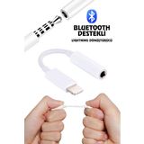 Phonextra Iphone Ipad Ios Lightning Tak Çalıştır Kulaklık Araç Aux Çevirici Dönüştürücü 3.5mm Uyumlu