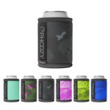 PHOOZY 12 oz Standart Kutular için Yalıtımlı Kutu Soğutucu - Patentli Uzay Giysisi Yalıtımı İçecekleri Soğuk, Daha Uzun Tutar (2 oz'dan Az Ağırlıktadır) - Siyah Kamuflaj