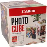 Photo Cube Creative Pack, Green - Pp-201 Glossy Ii Fotoğraf Kağıdı 5X5" (40 Yaprak) + Fotoğraf Çerçevesi - Pixma Yazıcıları Ile