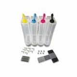 Photo Print 5 Renk Hp Yazıcılar için UYUMLU ŞEFFAF BİTMEYEN KARTUŞ TANKI (BOŞ), PPT-0874128