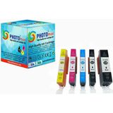 Photo Print Canon MP630 Pgı 520 / Clı 521 5 Renk Ithal Muadil Kartuş Seti 500 Sayfa - Renkli