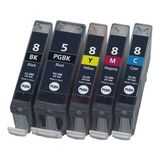 Photo Print Canon Pixma MP830 Kartuş Set 5 Renk Takım Pg-5 Clı-8 - Renkli
