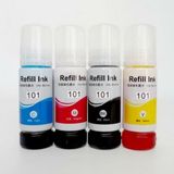 Photo Print Epson 101 Ecotank L6160 Uyumlu 4 Renk Murekkep Seti