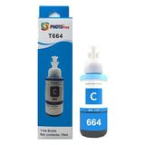 Photo Print Epson Ecoprınt L220 664 T6642 Uyumlu Mavi Muadil Mürekkep 70 ml