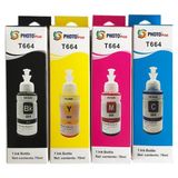 Photo Print Epson Ecoprınter L210 Uyumlu 4 Renk Muadil Mürekkep Seti 4 x 70 ml