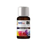 Photo Print Epson L210 Uyumlu Bk Siyah Renk 100 ml Sublimasyon Transfer Baskı Mürekkep