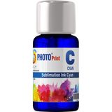 Photo Print Epson L3060 Uyumlu C Mavi Renk 100 ml Sublimasyon Transfer Baskı Mürekkep