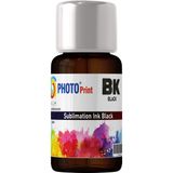 Photo Print Epson L386 Uyumlu Bk Siyah Renk 100 ml Sublimasyon Transfer Baskı Mürekkep