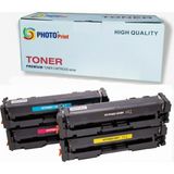 Photo Print Hp Color Laserjet Pro 216A 4 Renk Ithal Muadil Toner Seti 1.050 Syf Renkli Chipsiz