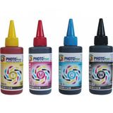 Photo Print Lexmark Yazıcılar İçin Bitmeyen Kartuş 4 Renk 100 ml Japon Mürekkep Seti