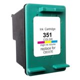 Photo Print Photosmart C4280 351XL Renkli Yüksek Kapasiteli Muadil Kartuş