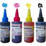 Photo Print Premium® Epson T664 L3050 L3060 L3070 Uyumlu 4 Renk Mürekkep Seti 4 x 100 ml
