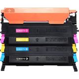 Photo Print Samsung Clx 3180/3180FN/3180FW CLT-407 4 Renk Muadil Toner Set - Renkli