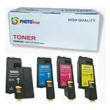 Photo Print Xerox Phaser 6000 4 Renk Ithal Muadil Toner Seti 2.000 Syf Renkli