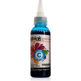 Photoink 100 Ml. Mavi Kuşe Matbaa Mürekkebi - Renkli