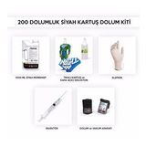 Photoink 8681986508852 Hp Designjet 750C Renkli Kartuş Dolum Seti