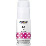 Photoink Canon Gı-41 G1430 G2470 G3470 G4470 Uyumlu Photoink Kırmızı Mürekkep 70 ml - OCP Set - 4 Renk