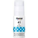 Photoink Canon Gı-41 G1430 G2470 G3470 G4470 Uyumlu Photoink Mavi Mürekkep 70 ml - OCP Set - 4 Renk
