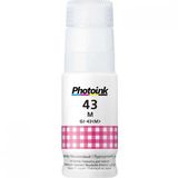 Photoink Canon Gİ-43M Kırmızı Magenta Şişe Mürekkep