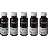 Photoink HP Deskjet D2660 5 Adet Siyah Mürekkep