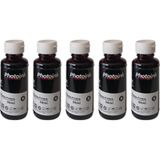 Photoink HP OfficeJet 9130 5 Adet Siyah Mürekkep