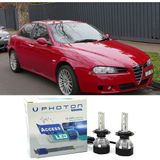 Photon Alfa Romeo 156 LED Xenon Kısa Far Ampulü H7 Access Yeni Seri Beyaz - 00-Beyaz
