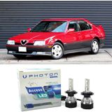 Photon Alfa Romeo 164 LED Xenon Kısa Far Ampulü H1 Access Yeni Seri Beyaz - 00-Beyaz