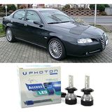 Photon Alfa Romeo 166 LED Xenon Kısa Far Ampulü H7 Access Yeni Seri Beyaz - 00-Beyaz