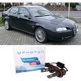 Photon Alfa Romeo 166 LED Xenon Kısa Far Ampulü H7 Ultimate Yeni Seri Beyaz
