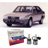 Photon Alfa Romeo 90 Uzun + Kısa Far Ampulü H4 Duo Yeni Seri Beyaz 1984-1987
