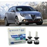 Photon Alfa Romeo Giulietta LED Xenon Kısa Far Ampulü H7 Access Yeni Seri Beyaz - 00-Beyaz