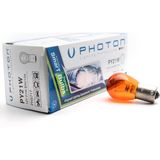 Photon Amber Şaş PY21W 12V 93 Miniatur Serisi Ampul Yüksek Parlaklık ve Ekonomik Kullanım