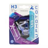 Photon Ampul H3 12V 55W Xen Vision (Tekli Blister) (Beyaz Işık) 6000K PHT PH5503 Dv B1
