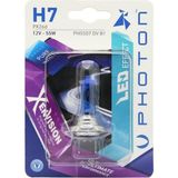 PHOTON Ampul H7 12V 55W Xen Vision (Tekli Blister) (Beyaz Işık) 6000K PHT PH5507 DV B1