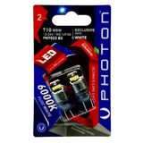PHOTON Ampul T10 W5W 12-24V 4+4+4 Led Exlusive (2'Li Blister) PHT PH7022 B2