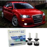 Photon Audi A3 8p LED Xenon Uzun Far Ampulü H7 Access Yeni Seri Beyaz 2004 - 2008 - 00-Beyaz
