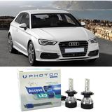 Photon Audi A3 8V LED Xenon Kısa Far Ampulü H7 Access Yeni Seri Beyaz 2012 - 2019 - 00-Beyaz