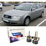 Photon Audi A6 C5 LED Xenon Kısa Far Ampulü H1 Mono Yeni Seri Beyaz 1997-2005