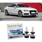 Photon Audi A7 C7 Sis Far Ampulü H11 Access Yeni Seri Beyaz 2010-2018 - 00-Beyaz