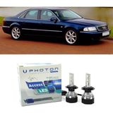 Photon Audi A8 D2 Uzun Far Ampulü Hb3 Access Yeni Seri Beyaz 1994-2002 - 00-Beyaz