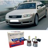 Photon Audi A8 D3 LED Xenon Kısa Far Ampulü H7 Duo Yeni Seri Beyaz 2002-2009