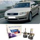 Photon Audi A8 D3 LED Xenon Kısa Far Ampulü H7 Mono Yeni Seri Beyaz 2002-2009