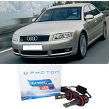 Photon Audi A8 D3 LED Xenon Uzun Far Ampulü H7 Ultimate Yeni Seri Beyaz 2002-2009