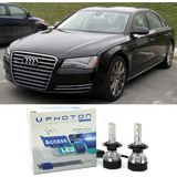 Photon Audi A8 D4 Kısa Far Ampulü H7 Access Yeni Seri Beyaz 2010-2017 - 00-Beyaz