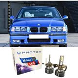 Photon Bmw E36 LED Xenon Uzun Far Ampulü H7 Mono Yeni Seri Beyaz 1996-2000