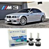 Photon Bmw E46 LED Xenon Uzun Far Ampulü H7 Access Yeni Seri Beyaz - 00-Beyaz