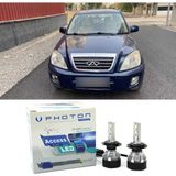 Photon Chery Tiggo LED Xenon Uzun + Kısa Far Ampulü H4 Access Yeni Seri Beyaz - 00-Beyaz