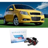 Photon Chevrolet Aveo Uzun + Kısa Far Ampulü H4 Ultimate Yeni Seri Beyaz 2003-2011