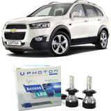 Photon Chevrolet Captiva LED Xenon Kısa Far Ampulü H7 Access Yeni Seri Beyaz 2006-2015 - 00-Beyaz