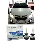 Photon Chevrolet Cruze LED Xenon Sis Farı Ampulü H8 Access Yeni Seri Beyaz - 00-Beyaz